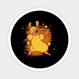 Dabing llama Design Birthday Gift Funny Magnet